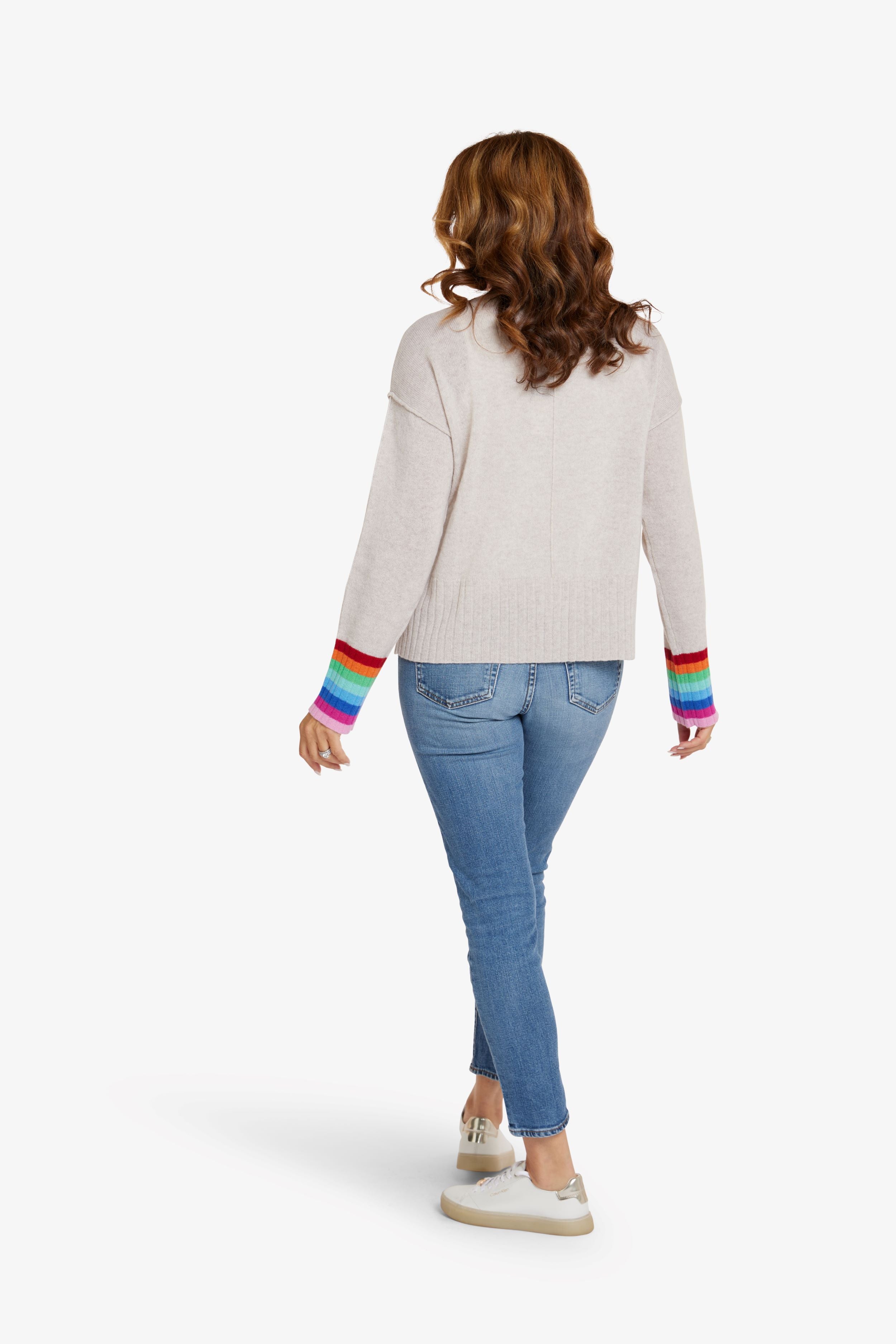 Rainbow Cuff Jumper