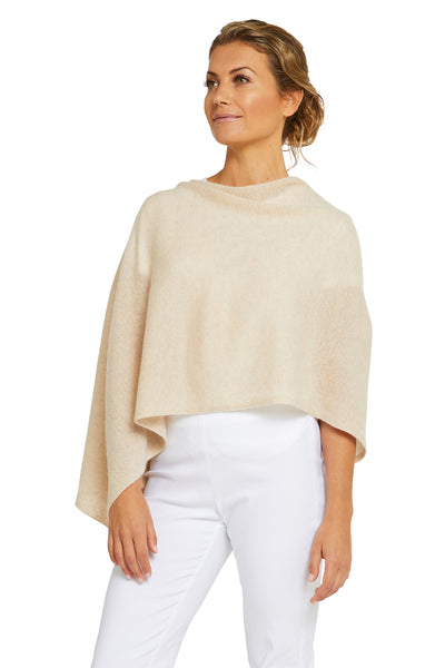 Esperance cashmere topper in 100% cashmere