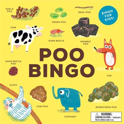 Poo Bingo - childrens games