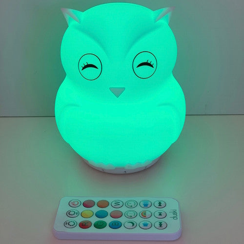 Night Light and Bluetooth Speaker Owl