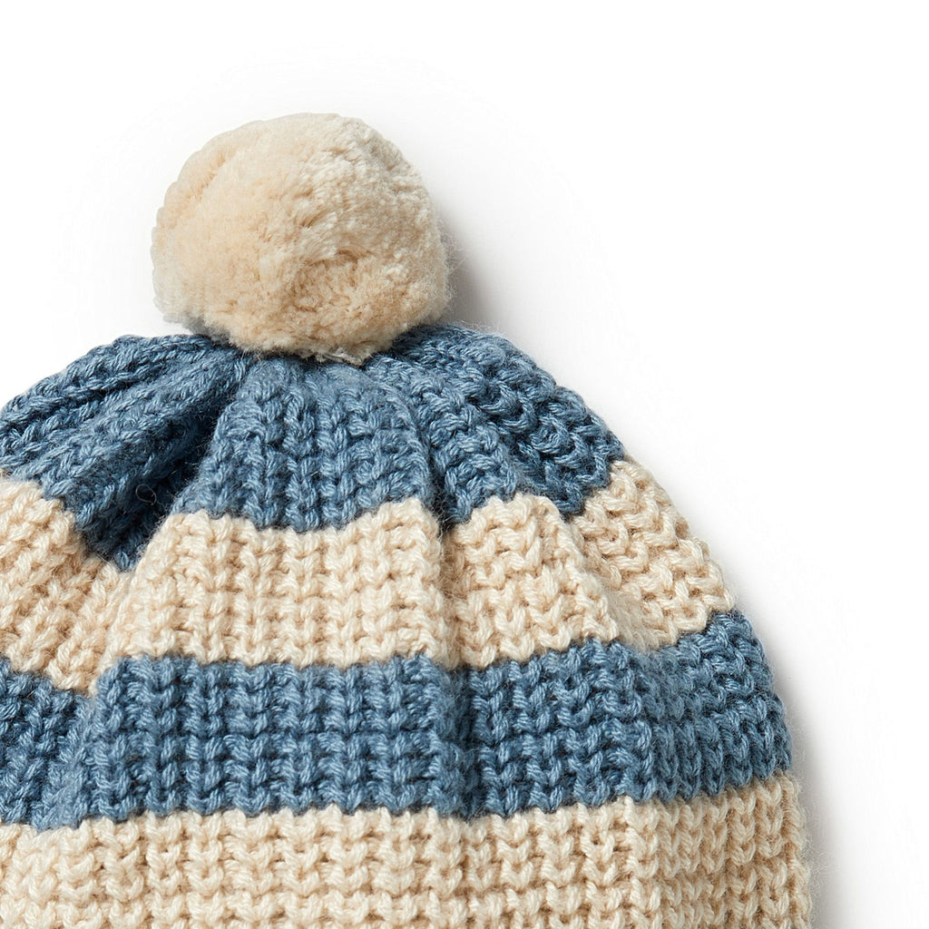 Hat - Knitted Stripe